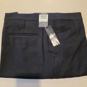 Haggar Expando-Matic Dress Pants Mens 48x32 (runs small 47x32) Black NWT